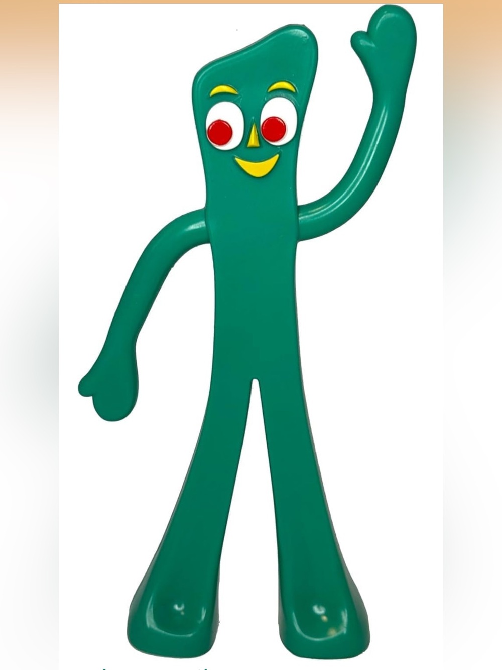 NJ Croce 6" Gumby Bendable Figure, Classic Vintage Toy, Safe for Kids, Original